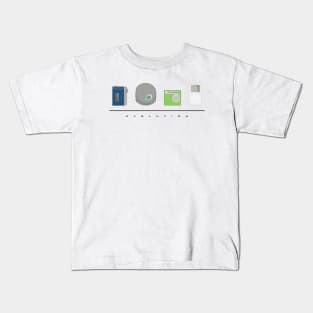 Evolution of Music Kids T-Shirt